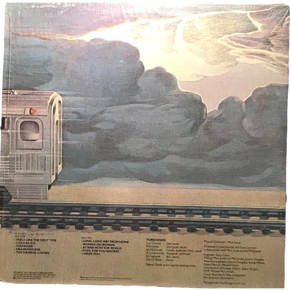 1977 33 LP VINYL FOREIGNER - Picture 2 of 7